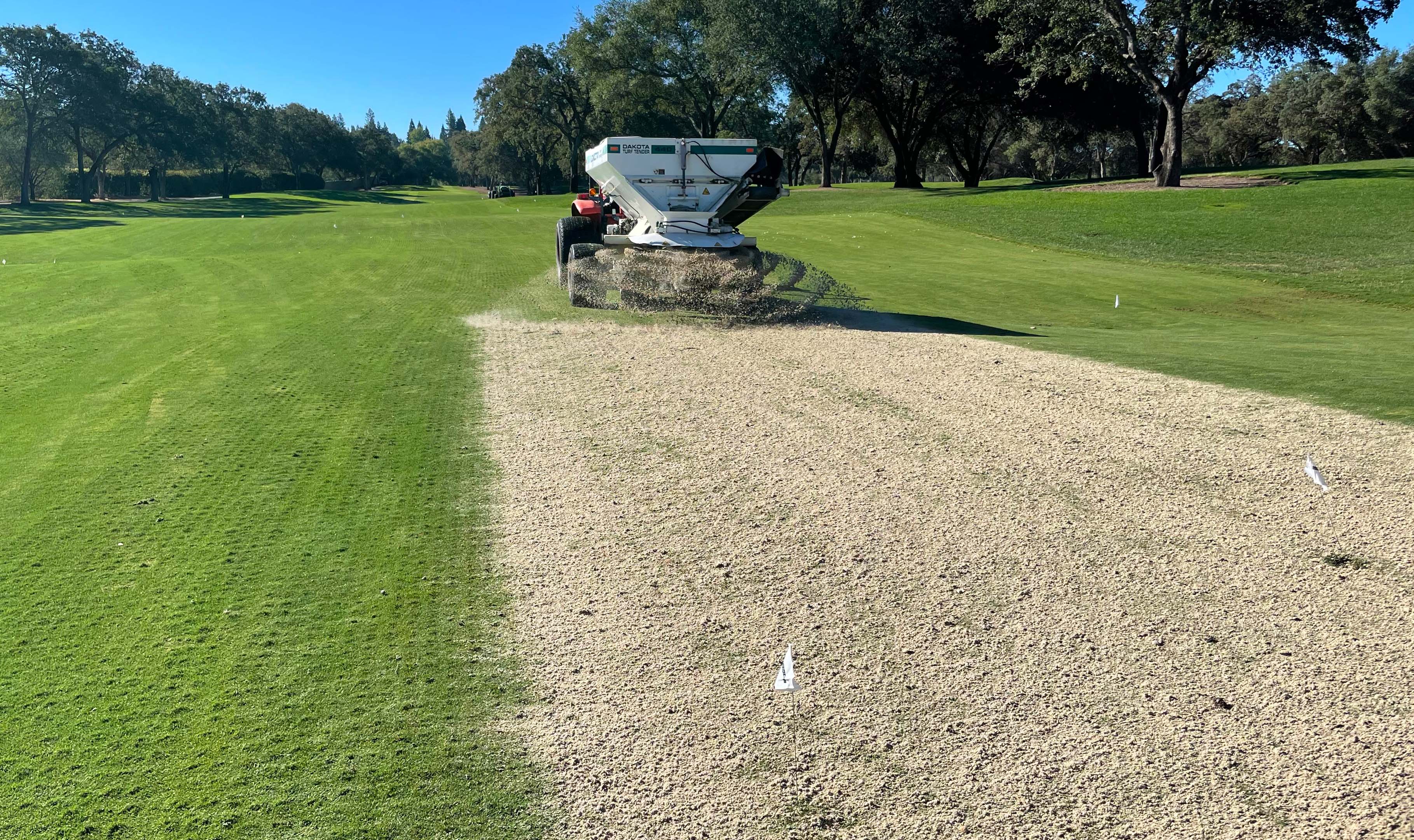 Can Sand Topdressing Make Fairways Softer? Can Sand Topdressing Make Fairways Softer?